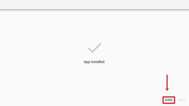 Etapa 13: Aplicativo instalado